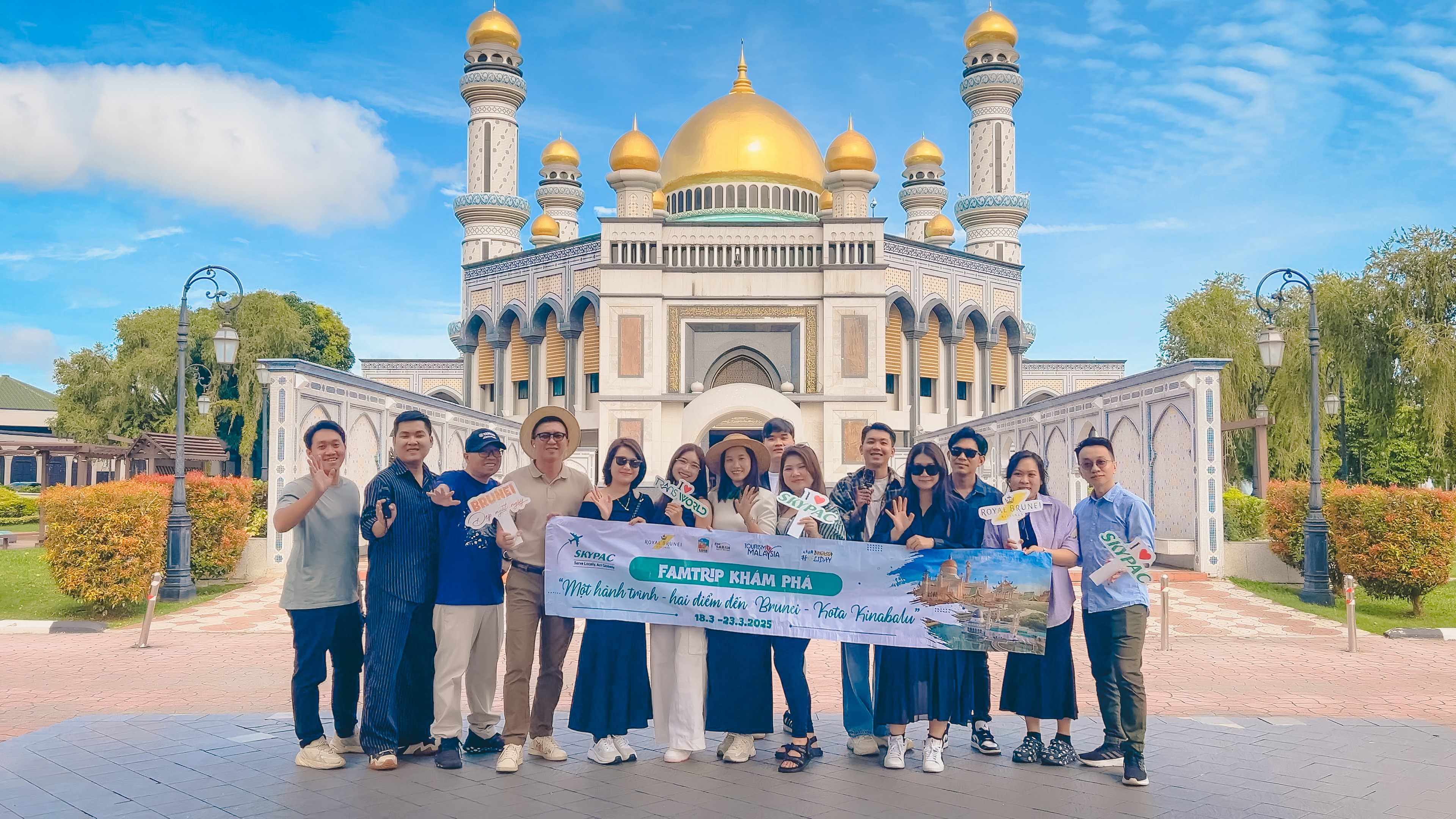 Successful Fam Trip to Kota Kinabalu & Brunei with Trans World - BonAsia